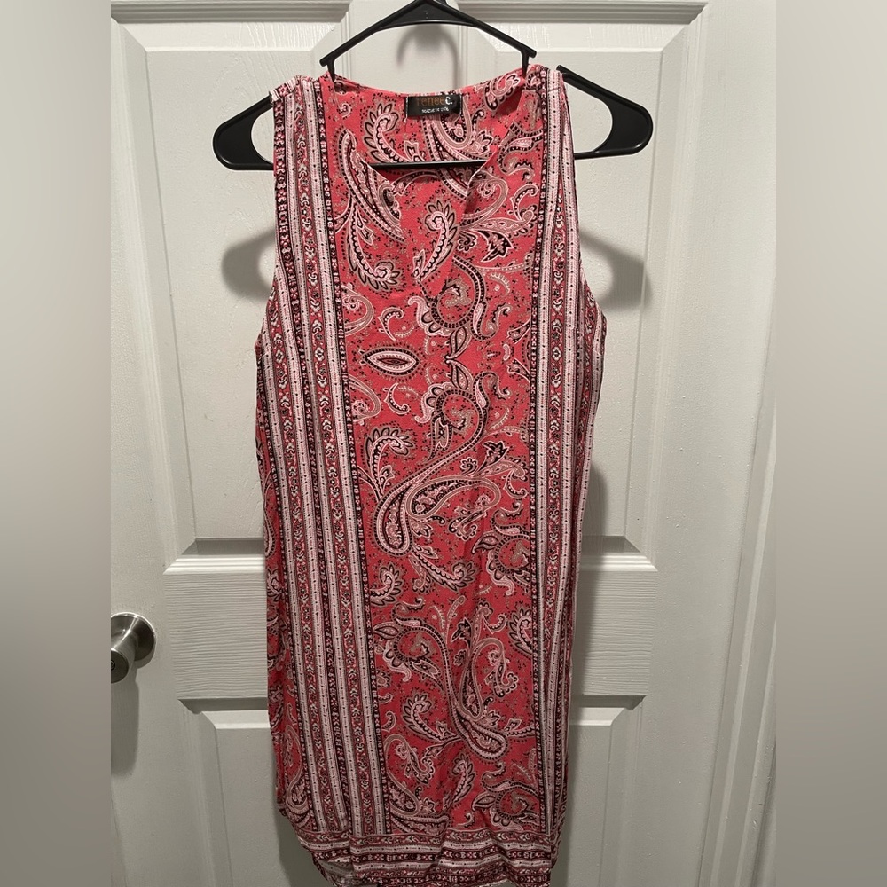 RENEE C ABOVE KNEE MINI DRESS